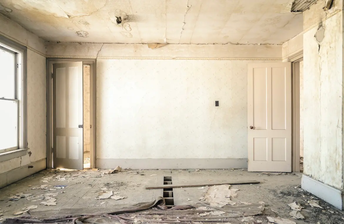 Waste disposal crew managing a cleanout project in Horseheads